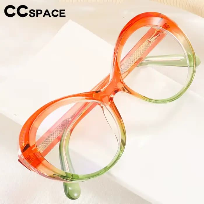 Lunettes ovales de grande taille