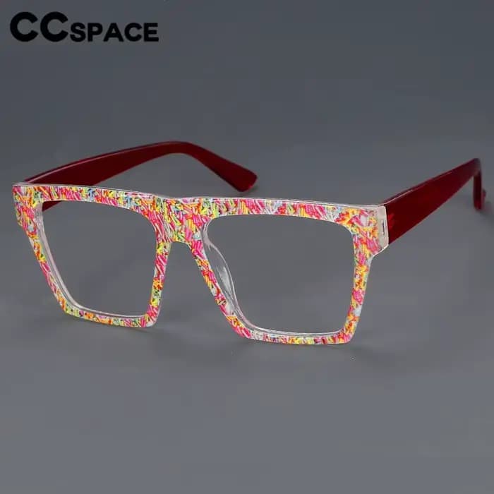 Lunettes de lecture à rayures arc-en-ciel pour femmes