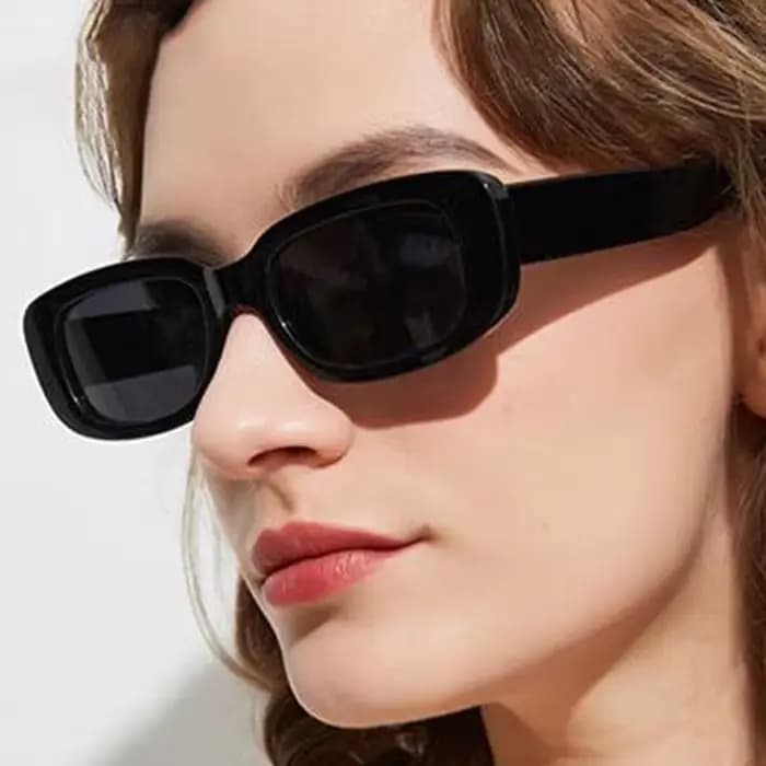 Lunettes de soleil carrées rétro pour femmes