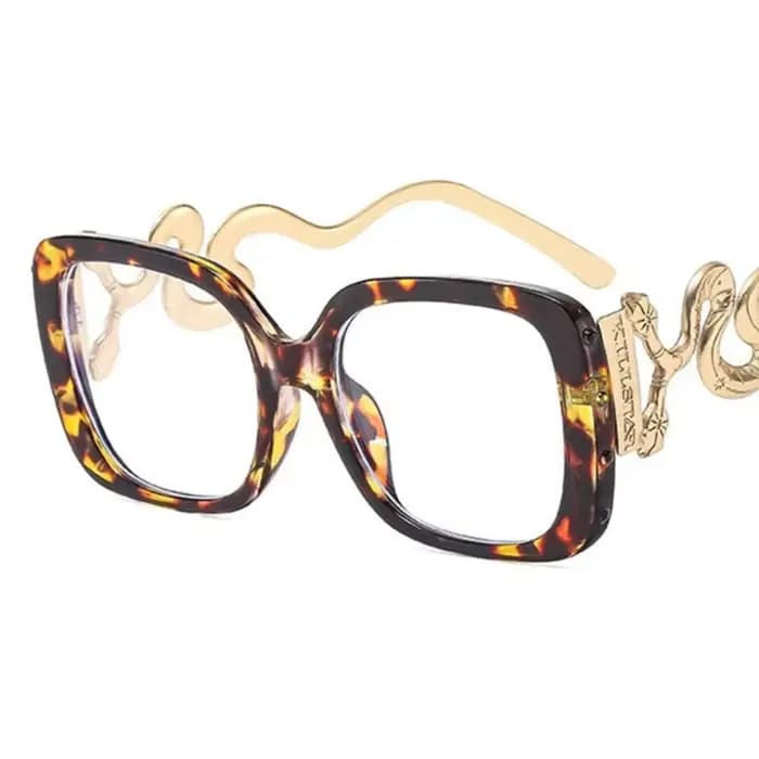 Lunettes Rétro Femme Grande Monture