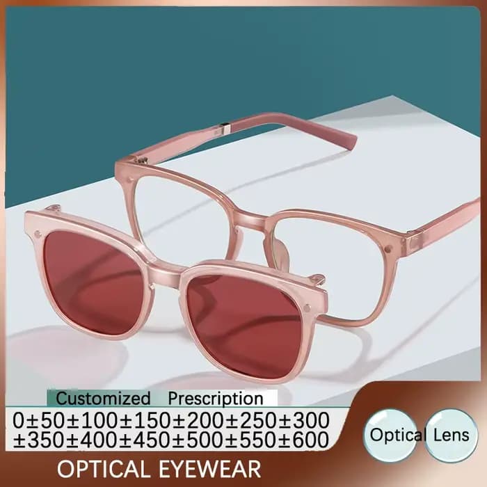 Lunettes de lecture à clip magnétique rabattables