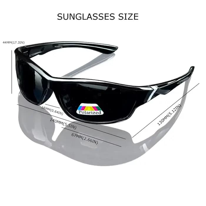 Lunettes de soleil polarisées pour hommes