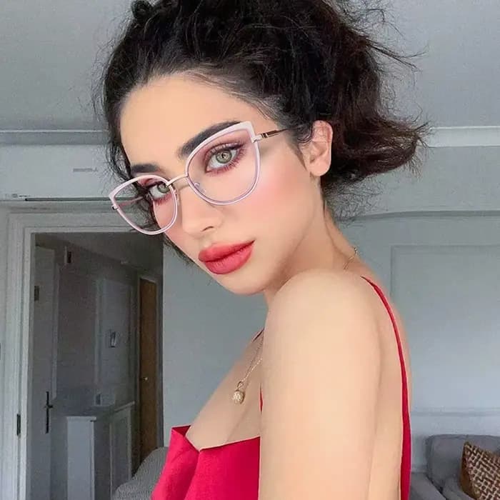 Lunettes œil de chat bloquant la lumière bleue pour femmes