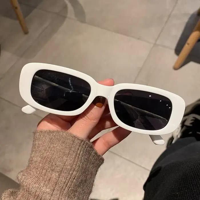 Lunettes de soleil carrées rétro pour femmes
