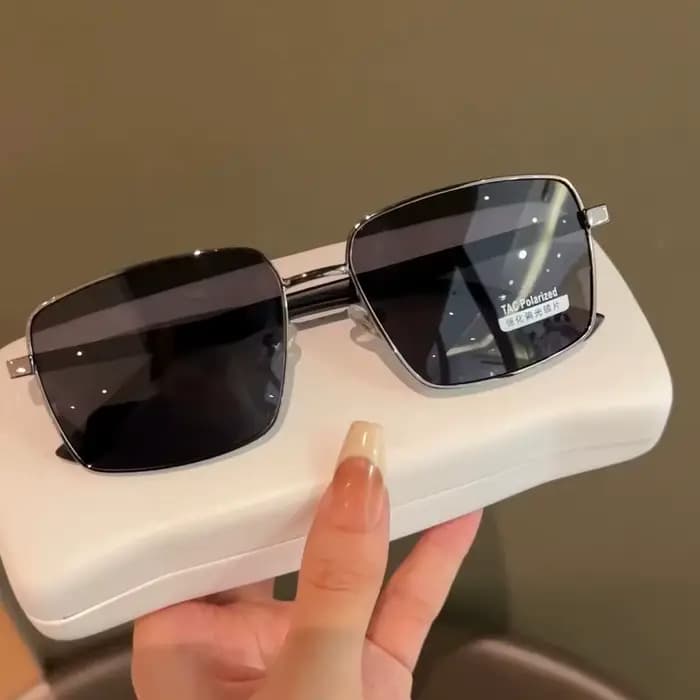 Lunettes de soleil pour hommes haut de gamme, polarisées, résistantes aux UV400, pour la conduite et la pêche, nouvelle collection 2026, grande monture, mode, haute définition, ultra