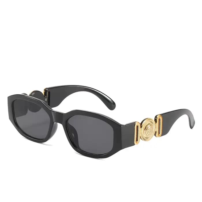 Vintage carré luxe petite monture lunettes de soleil hommes femmes Rectangle marque Design mode