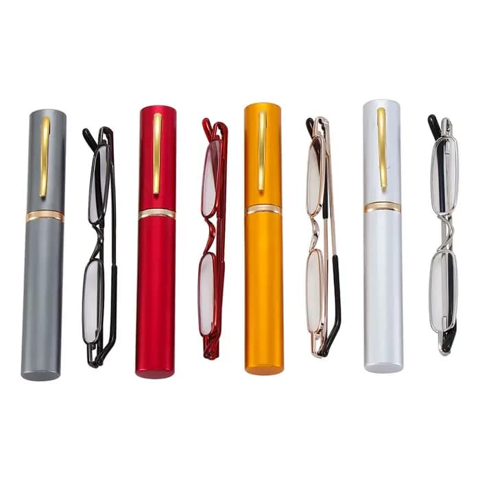 Lunettes de lecture unisexes avec clip portable
