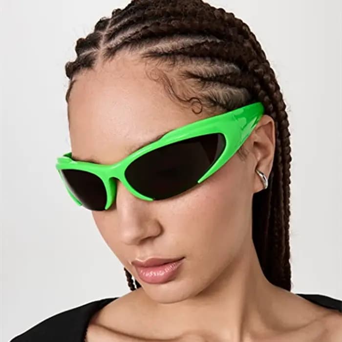 Y2k – lunettes de soleil Vintage Punk pour hommes et femmes