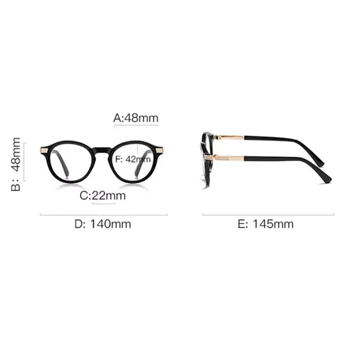 Lunettes transparentes pour hommes