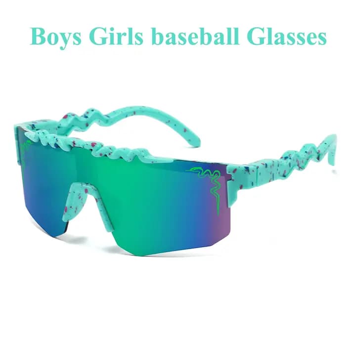 Lunettes de soleil fantaisie pour garçons et filles de 6 à 18 ans