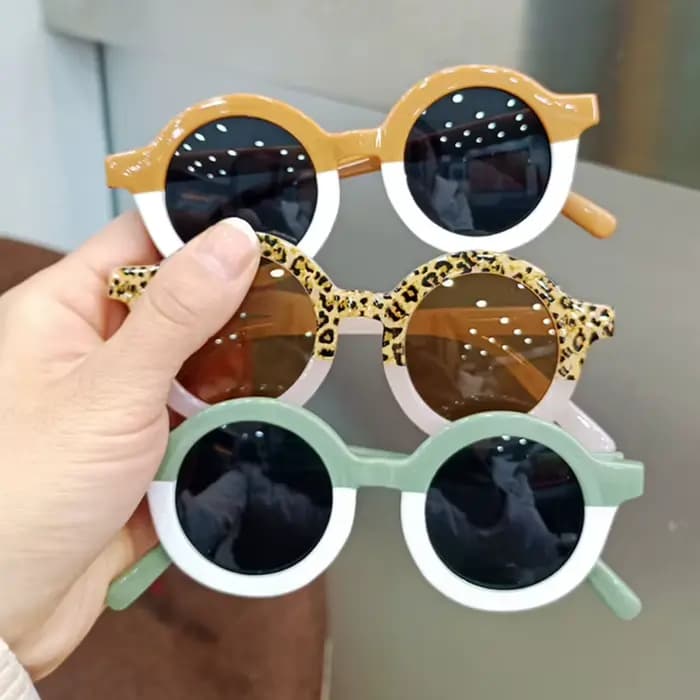 Lunettes de soleil rondes pour enfants