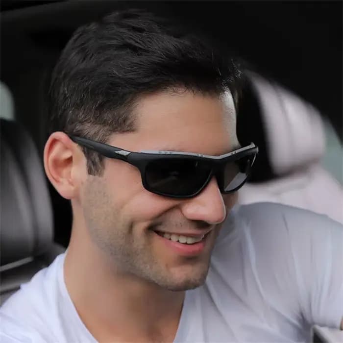 Lunettes de soleil polarisées anti-éblouissement pour hommes