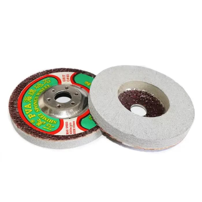 PVA-Meule spongieuse pour le polissage de la pierre de verre, 1 pièce, 4 pouces
