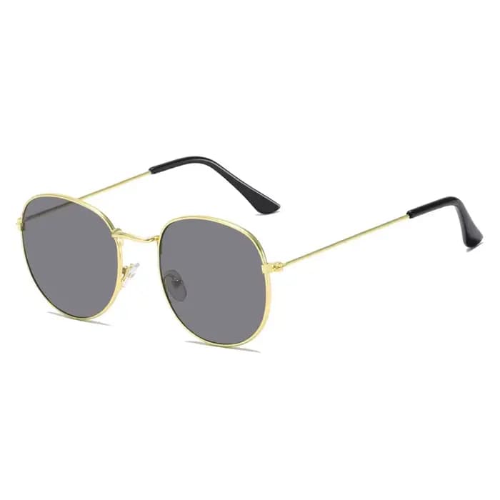 Lunettes de soleil rondes hommes Vintage