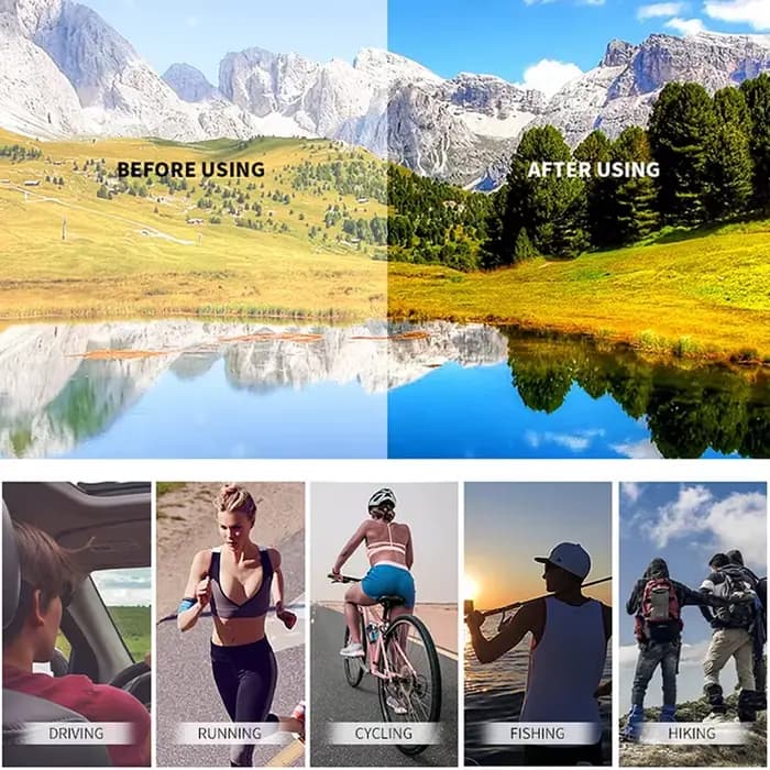 Lunettes de soleil de cyclisme en plein air VTT équitation moto