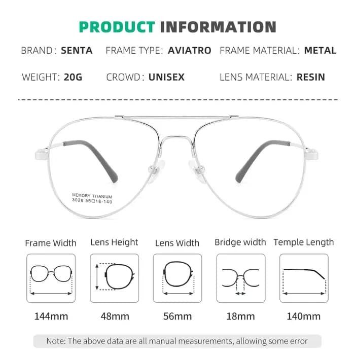 Lunettes de prescription tendance pour hommes
