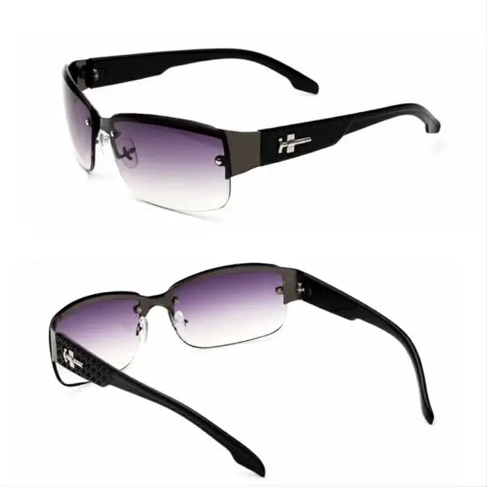 Lunettes de soleil vintage dégradées pour hommes et femmes