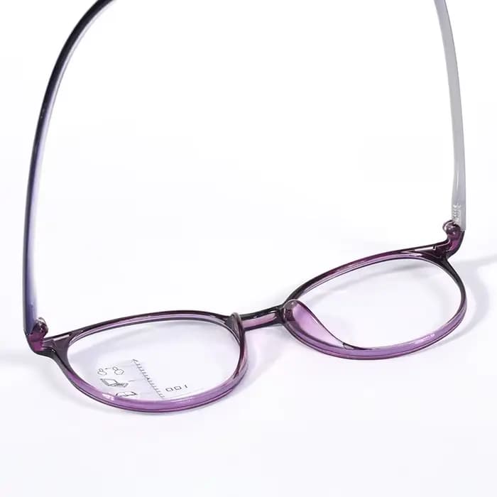 Lunettes de lecture multifocales progressives de couleur violette pour femmes