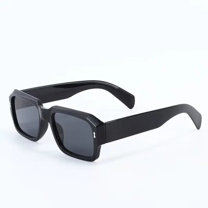 Lunettes de soleil carrées vintage pour hommes et femmes