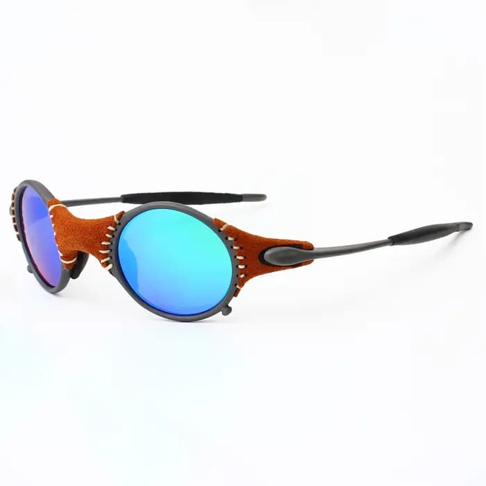 Grain Alien-Lunettes de soleil carrées rondes personnalisées