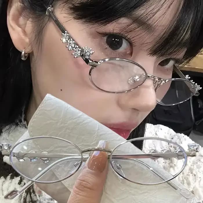 Lunettes carrées à petite monture pour femmes et hommes