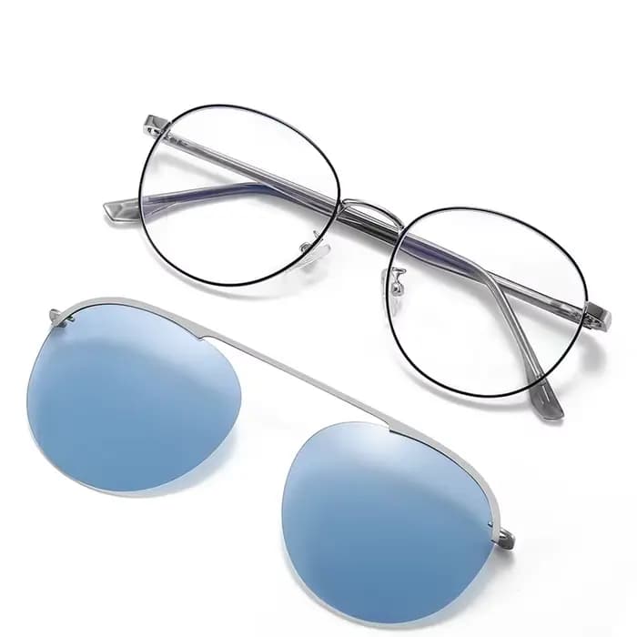 COHK marque de mode Design hommes femmes aimant lunettes de soleil polarisées Clip