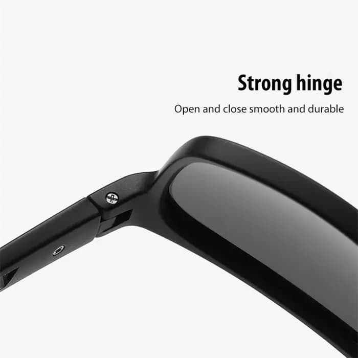 Lunettes de soleil carrées de sport avec dioptries pour hommes