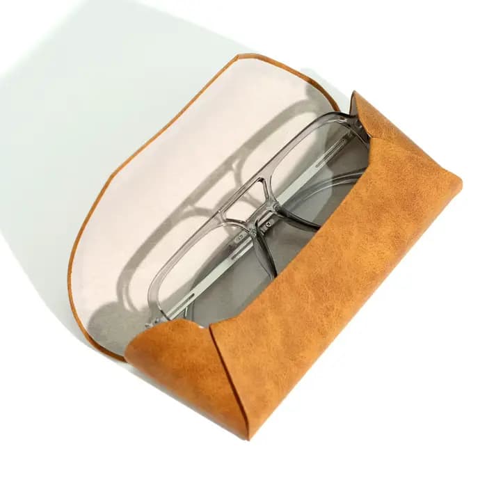 Étui à lunettes en velours de haute qualité