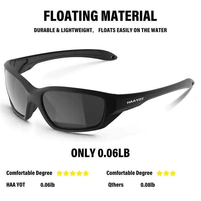 Lunettes de soleil flottantes polarisées pour hommes et femmes