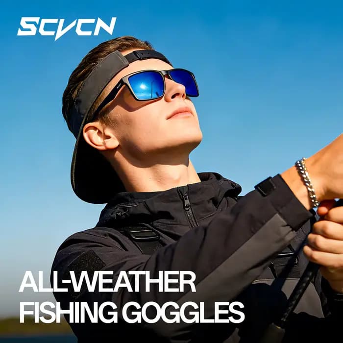 Lunettes de sport aquatiques polarisées SCVCN pour femmes