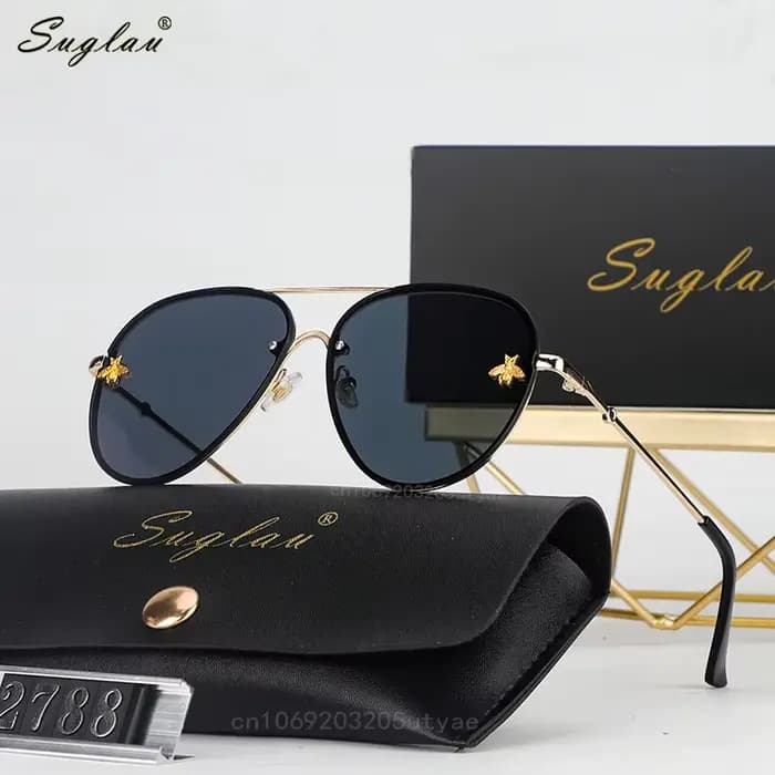 Lunettes de soleil sans monture unisexes