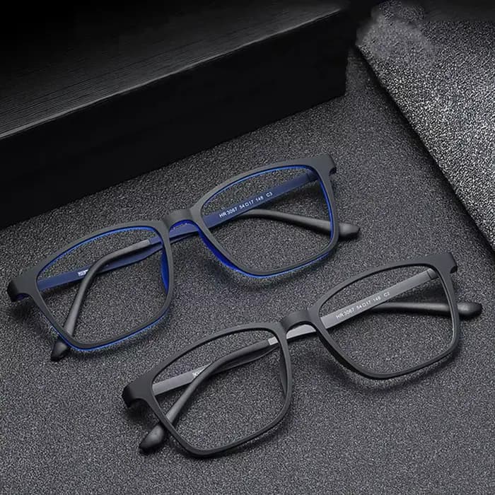 Lunettes de lecture ultralégères en titane pur hommes femmes Anti lumière bleue presbytie