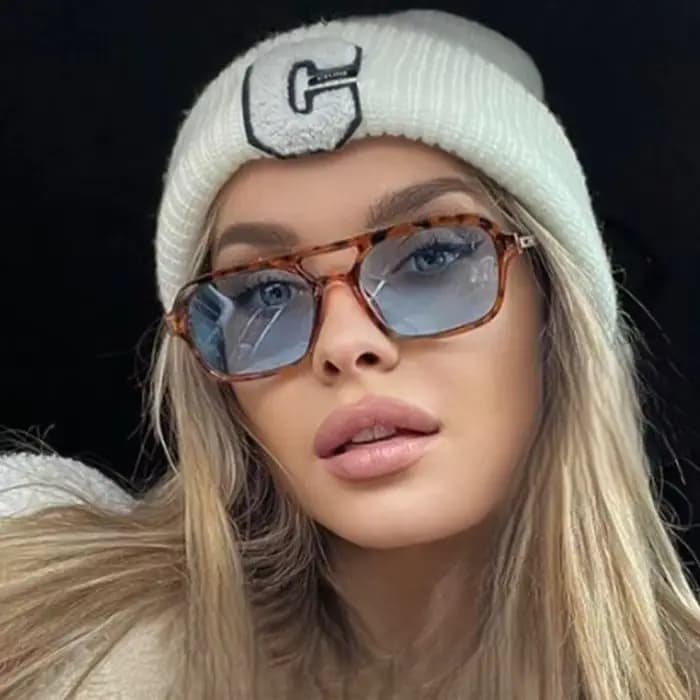 Petites lunettes De soleil carrées Vintage pour femmes