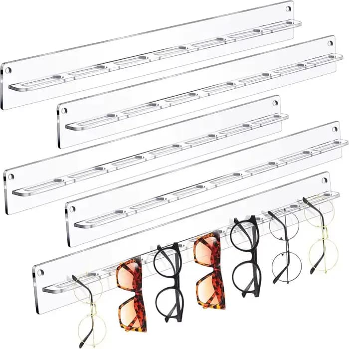 Support d'affichage pour lunettes durable à 7 trous