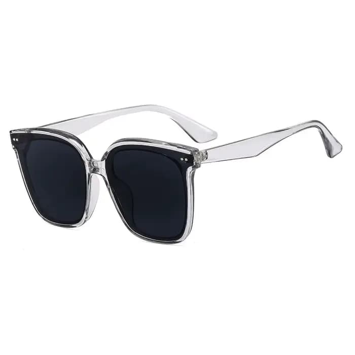 Lunettes de soleil de luxe surdimensionnées de marque de créateur
