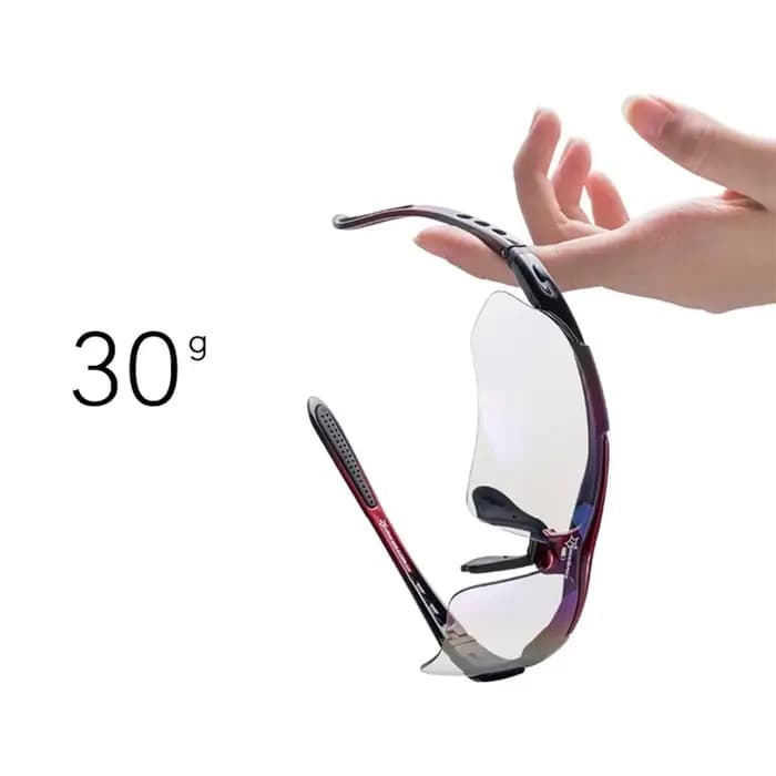 ROCKBROS – lunettes de soleil polarisées à 5 lentilles pour hommes et femmes, monture pour myopie, cyclisme sur route
