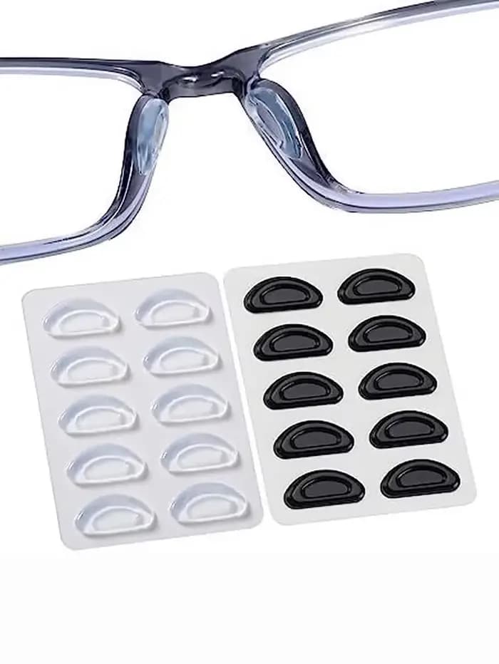 Coussinets adhésifs pour lunettes