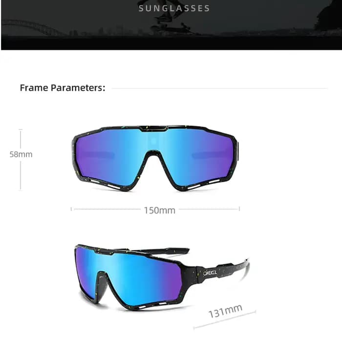 OMEKOL flambant neuf lunettes de cyclisme photochromiques hommes femmes Sports de plein air