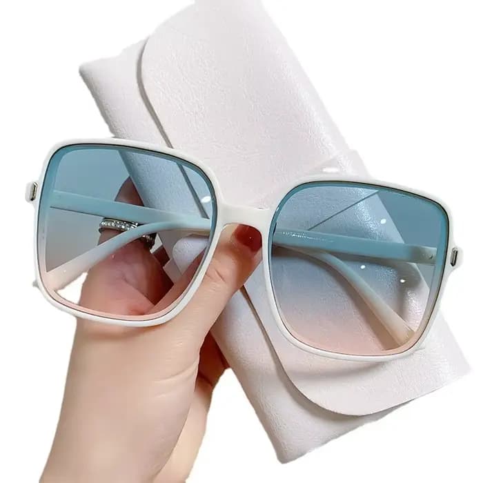 Lunettes de soleil dégradées 2026 pour femmes – Style rétro carré tendance