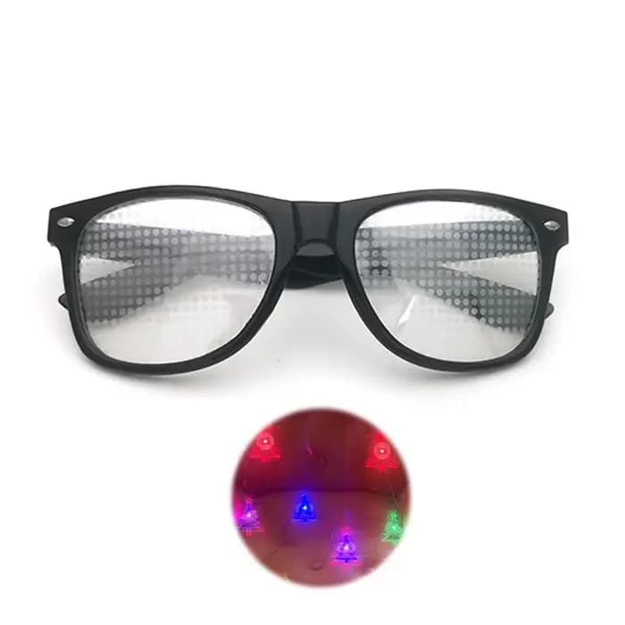 Lunettes de Diffraction effet prisme 3D pour femmes