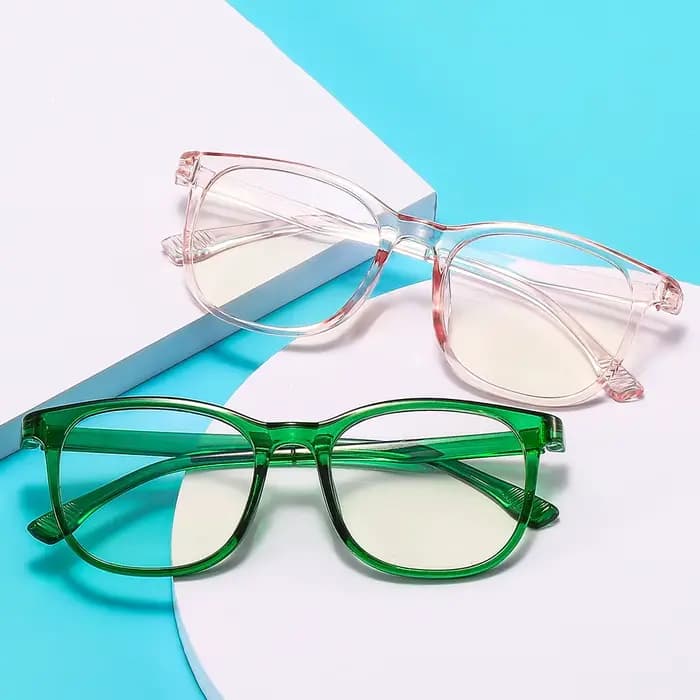 Lunettes d'ordinateur transparentes
