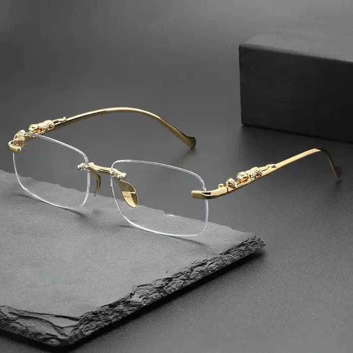 Lunettes de soleil sans monture ovales