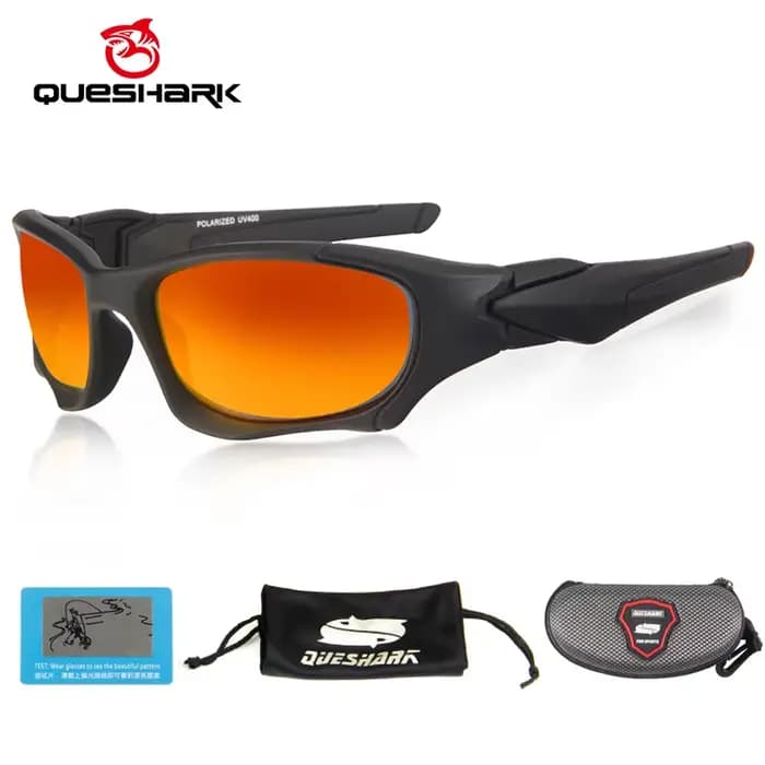 QUESHARK – lunettes de soleil ultralégères pour hommes et femmes