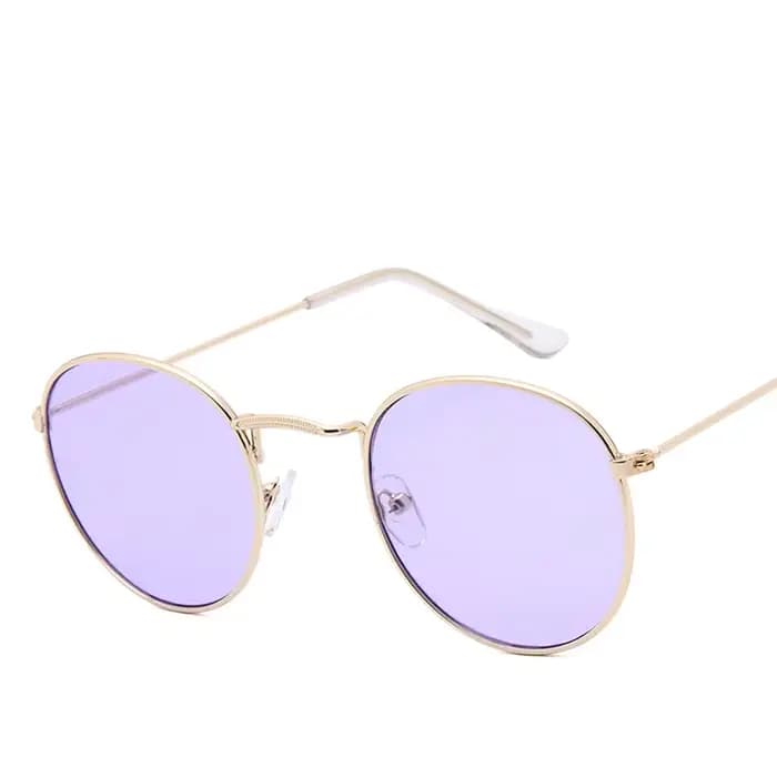 Lunettes de soleil miroir vintage pour hommes et femmes