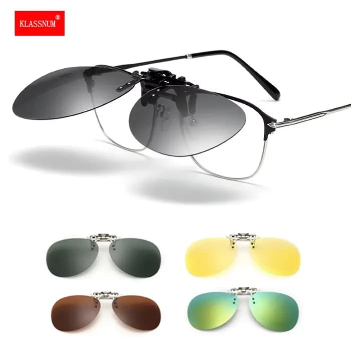 Lunettes de soleil polarisées à clip