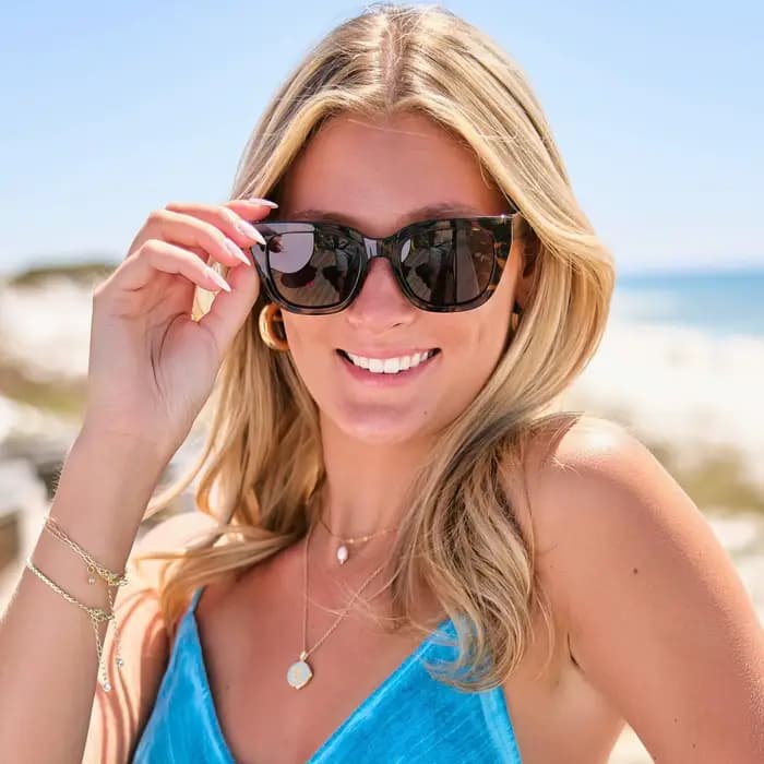 ZENOTTIC rétro carré lunettes de soleil polarisées pour femmes Vintage
