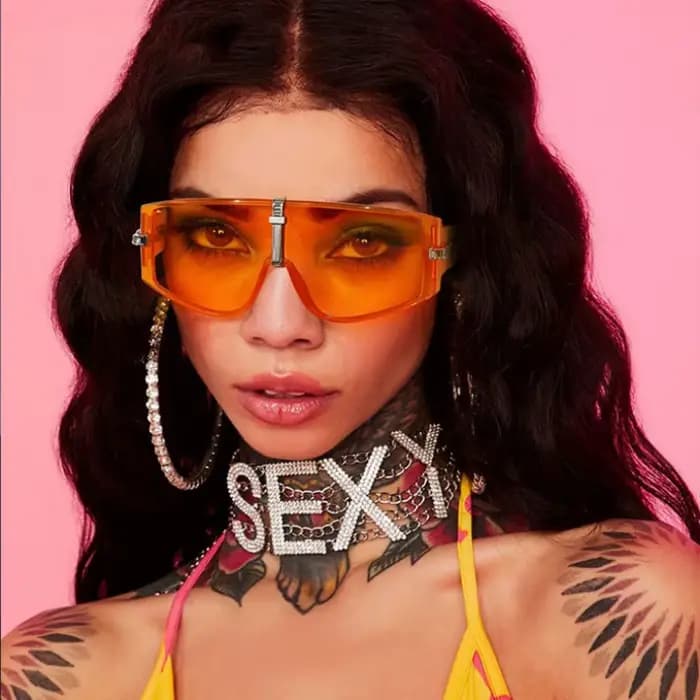 Lunettes De soleil carrées surdimensionnées pour femmes