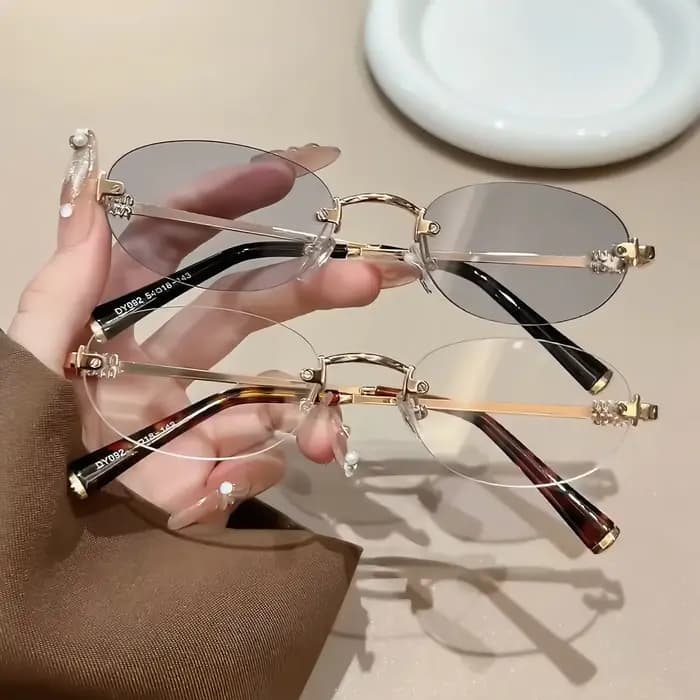Lunettes de soleil Ellipse sans cadre