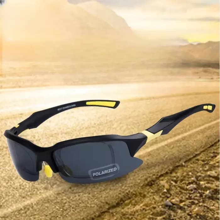 Lunettes de cyclisme polarisées professionnelles