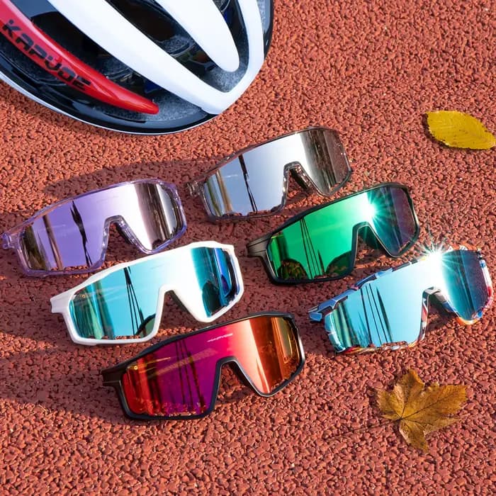 Kapvoe-Lunettes de soleil de cyclisme pour hommes et femmes